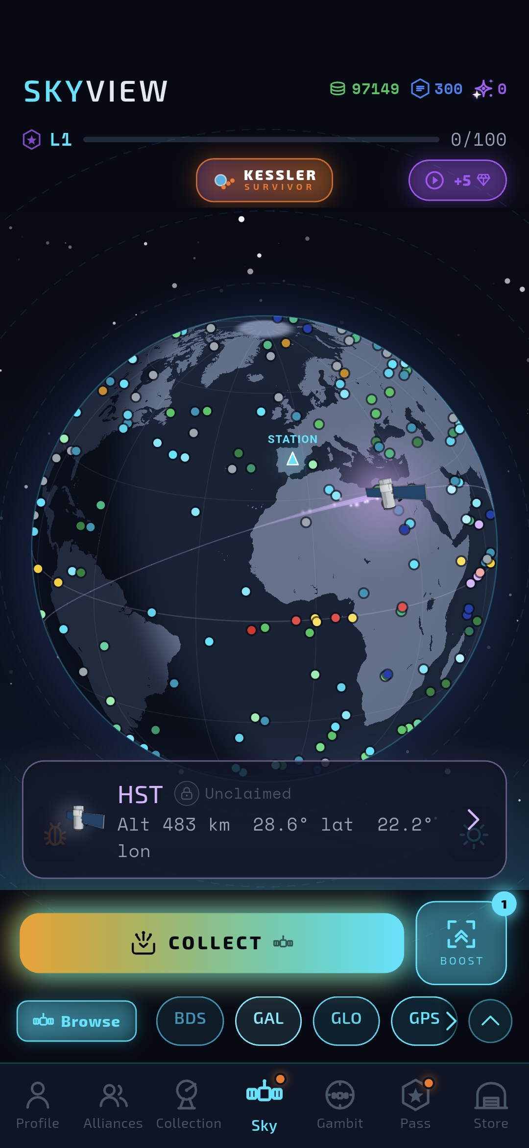 Sat Gambit screenshot 1
